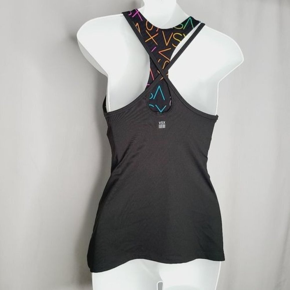 NWOT Victoria's Secret VSX Tank w/ Built in Bra - Picture 5 of 6